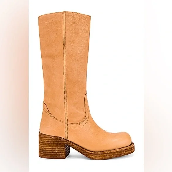 Jeffrey Campbell Tan Heeled Boots - Picture 4 of 11